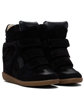 Isabel Marant Black Beckett Sneaker (Size 35)